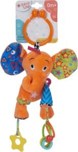 Biba Aktiviteli Fil Seyahat Arkadaşım – Titreşimli | Bebek Seyahat Oyuncağı