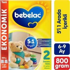Bebelac 2 Devam Sütü 800g (6-9 Ay) – Besleyici ve Ekonomik
