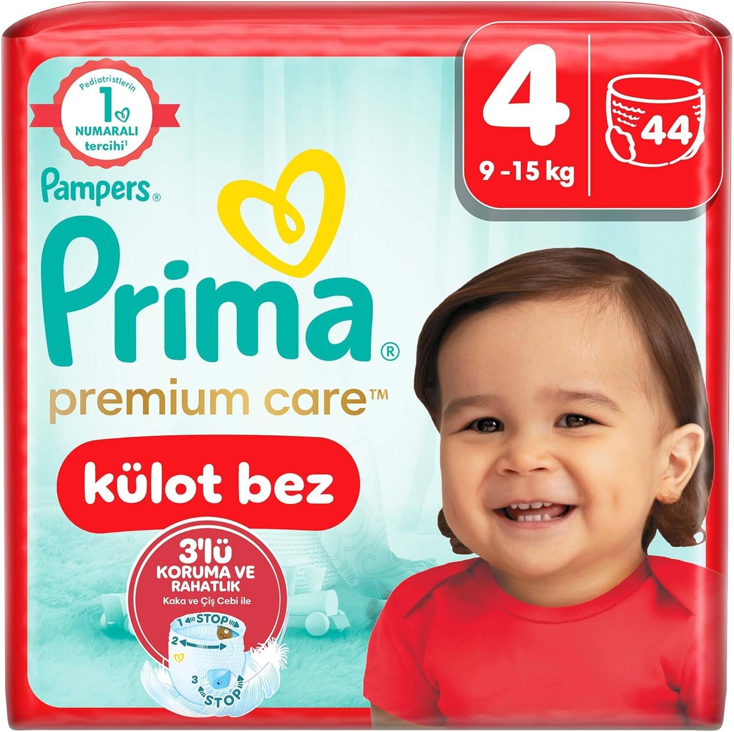 Prima Premium Care Külot Bebek Bezi 4 Numara (Maxi) 88 Adet İkiz Paket | En İyi Fiyat