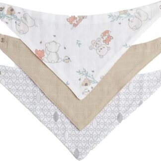 Gezenbebe Hero 3'lü Bebek-Çocuk Fular Önlük Seti Teddy - Avantajlı Set