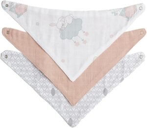 Gezenbebe Hero 3’lü Bebek-Çocuk Fular Önlük Seti Bunny – Tam Set