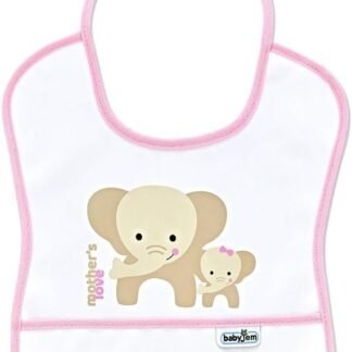 BabyJem Poli Muşamba Önlük Küçük Pembe - Ekonomik Seçim