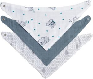 Gezenbebe Hero 3’lü Bebek-Çocuk Fular Önlük Seti Koala – Avantajlı Set