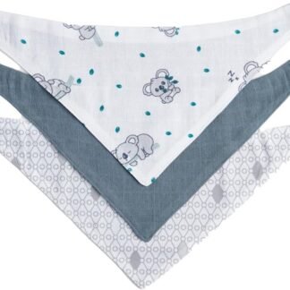 Gezenbebe Hero 3'lü Bebek-Çocuk Fular Önlük Seti Koala - Avantajlı Set