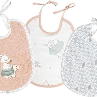 Gezenbebe Hero 3'lü Yenidoğan Bebek Önlük Seti Bunny - Avantajlı Set