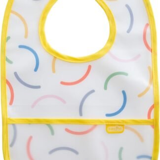 BabyJem Leke Tutmaz Önlük Sarı Gülen Yüz Ekonomik Seçim