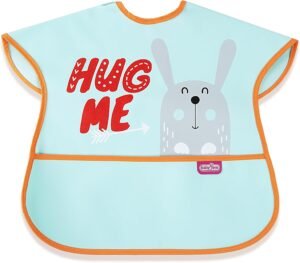 BabyJem Poli Muşamba Önlük Büyük Yeşil – Günlük Kullanım