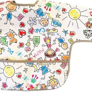 YORNİ Family Deluxe Uzun Kollu Bebek Mama Önlüğü - Ekonomik Seçim